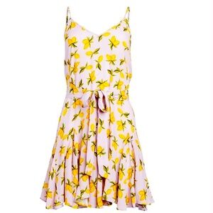 🍋 Yumi Kim Destiny Dress in Lavender Lemon print